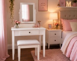 3-Piece White Vanity Set