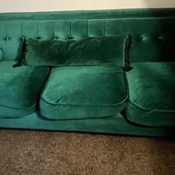 Green couch