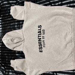 🔥 FOG Essentials Season 24 Zip Up Hoodie Heather Gray – Size Large | Brand New | Last One Left