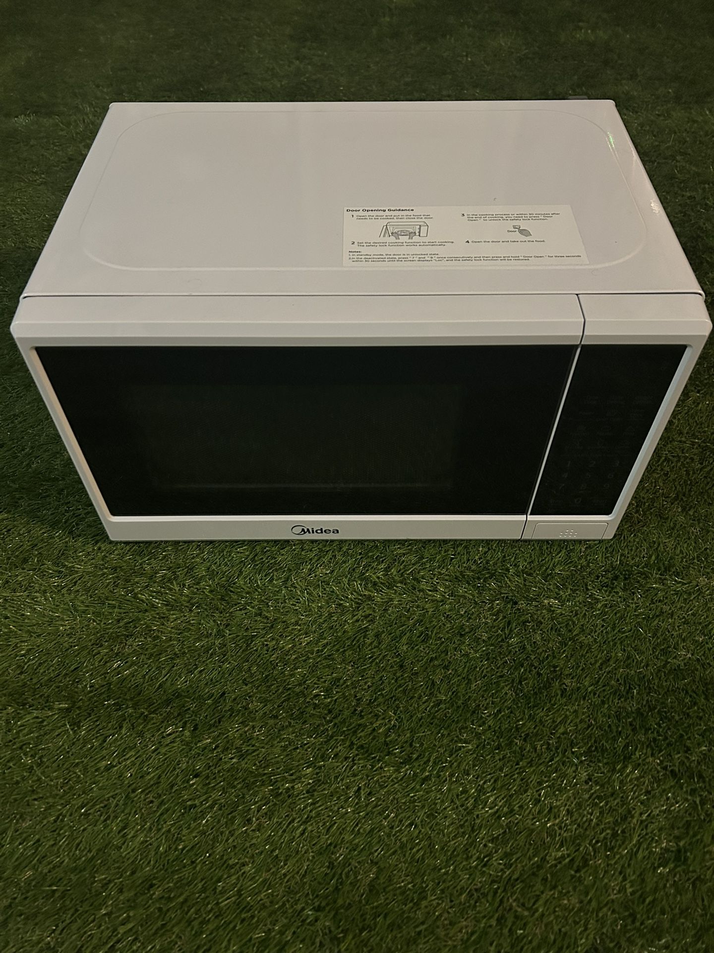 White Microwave