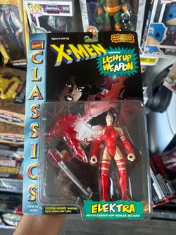 X-Men Classics Action Figure Elektra by Marvel Comics, Toy Biz 1996