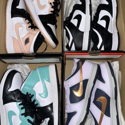 AIR JORDAN 1’s ( 4 BUNDLE) 
