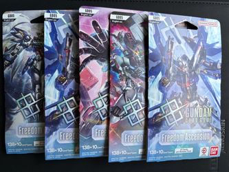 Set of 5 Gundam GD05 Packs