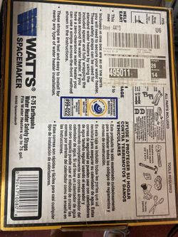 Water heater safety straps new in box
