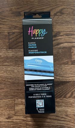 New Happy Planner Paper Punch
