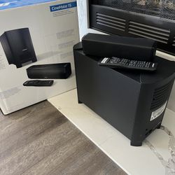 Bose CineMate 15 Home Theater Soundbar Speaker System, Black for