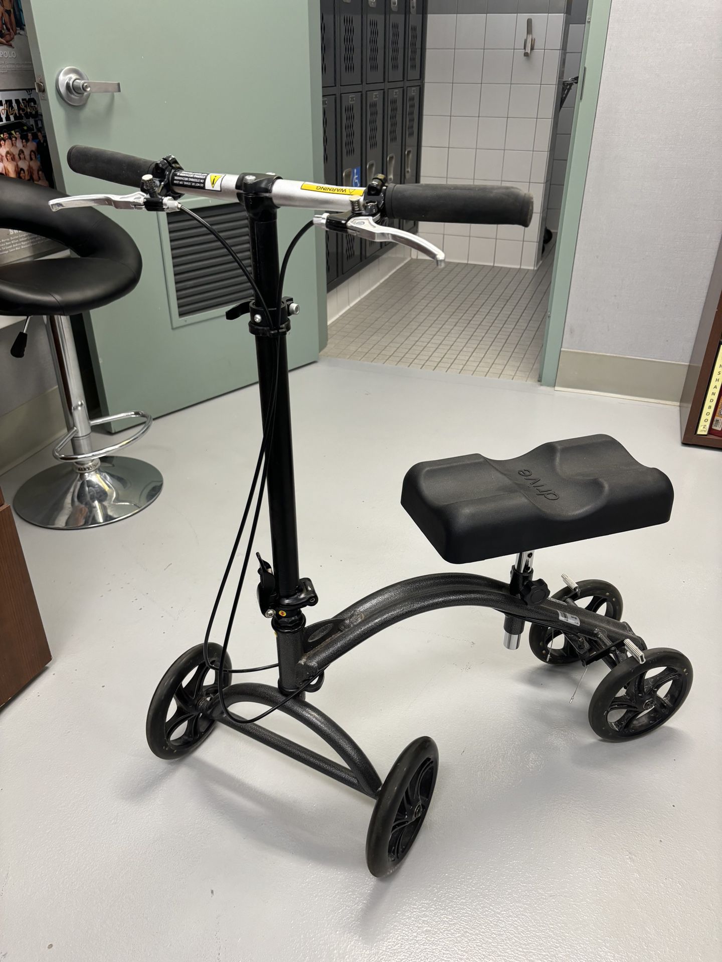 Scooter with Double brakes. Easily folds down for transport. $125
