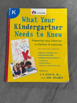 What Your Kindergartener Needs To Know Book