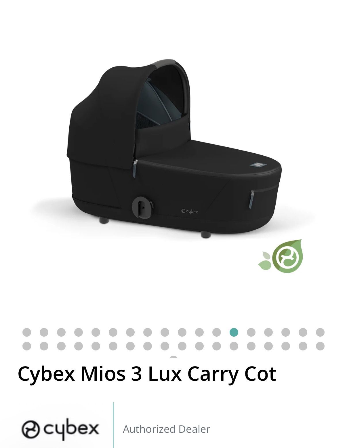 Cybex Mios Bassinet - Brand New