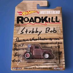 2023 HOT WHEELS MOTOR TREND 1950 FORD F6 ROADKILL STUBBY BOB NEW! MAIL-AWAY-CAR!