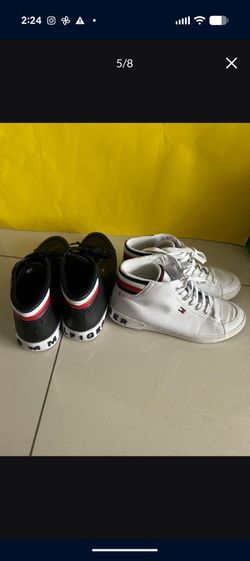 2 Pairs Shoes Men’s Size 10 , 9 1/2. were used only once.