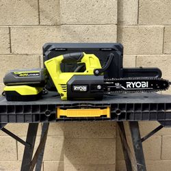 RYOBI 40V HP 12" Brushless Chainsaw Kit 4Ah Battery + Charger – T2 Good