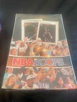 1991/92 NBA Hoops series 1 sealed wax box