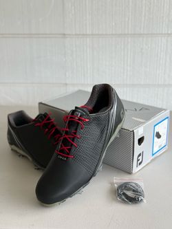 FootJoy DNA Golf Shoes – Men’s Size 14 (Black/Red)