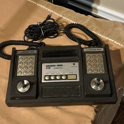 Emerson Arcadia 2001 Game System - UNTESTED no AC Adapter for parts/repair