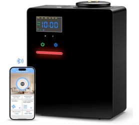 Waterless Essential Oil Diffuser 5000 Sq.Ft Coverage for Large Home, Hotel, or Office, 200ml Cold Air Scent Diffuser Machine with Bluetooth App Contro