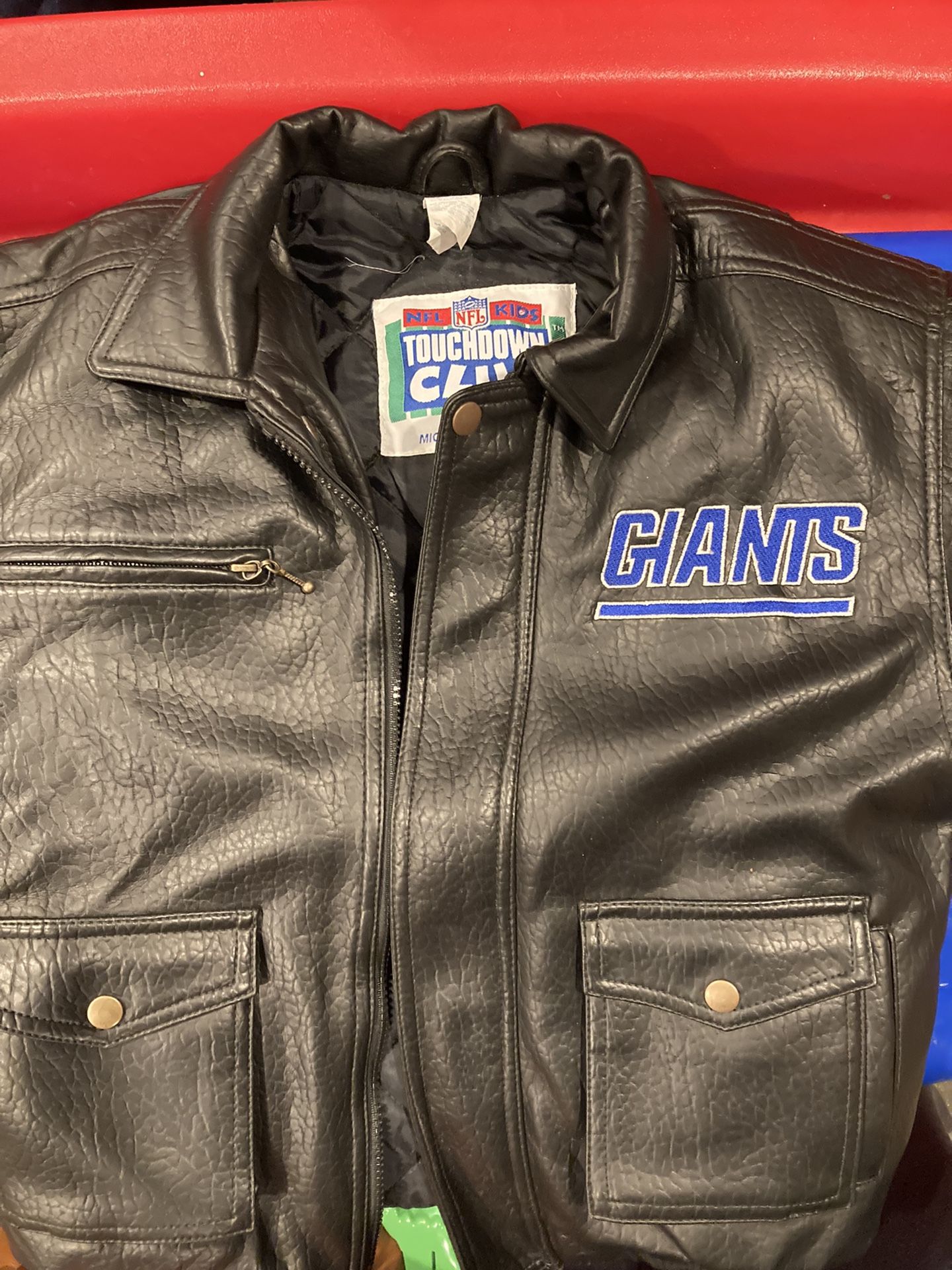 Leather Giants Jacket