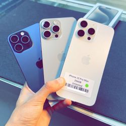 iPhone 15 Pro Max 256GB Unlocked - AT&T Cricket T-Mobile Metro & International Use!