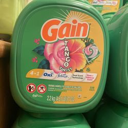 Brand new Gain laundry pods; XL tub of 108 count. $15 each. Higley and ray.