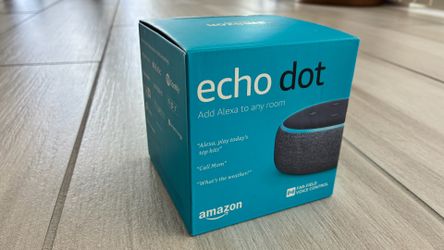 Echo dot 3rd Gen unused