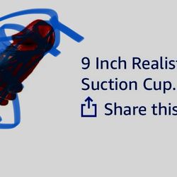 9 inch suction cup novelty