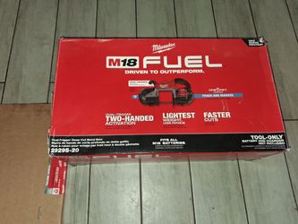 Milwaukee m18 fuel band saw one key