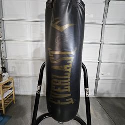 EVERLAST SINGLE STAND, PUNCHING BAG, BOXING BAG
