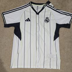 Real MADRID Baseball Design Jersey