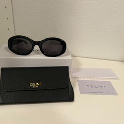 Celine Triomphe 52MM Oval Sunglasses