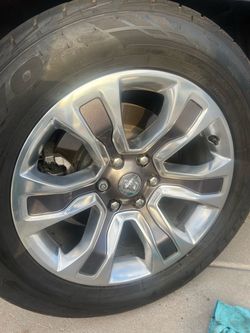 Ram Truck OEM Alloy Wheel with Tire