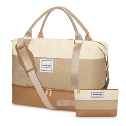 Stylish, spacious, and built to last! This WOOMADA duffel bag is perfect for travel, gym, weekend