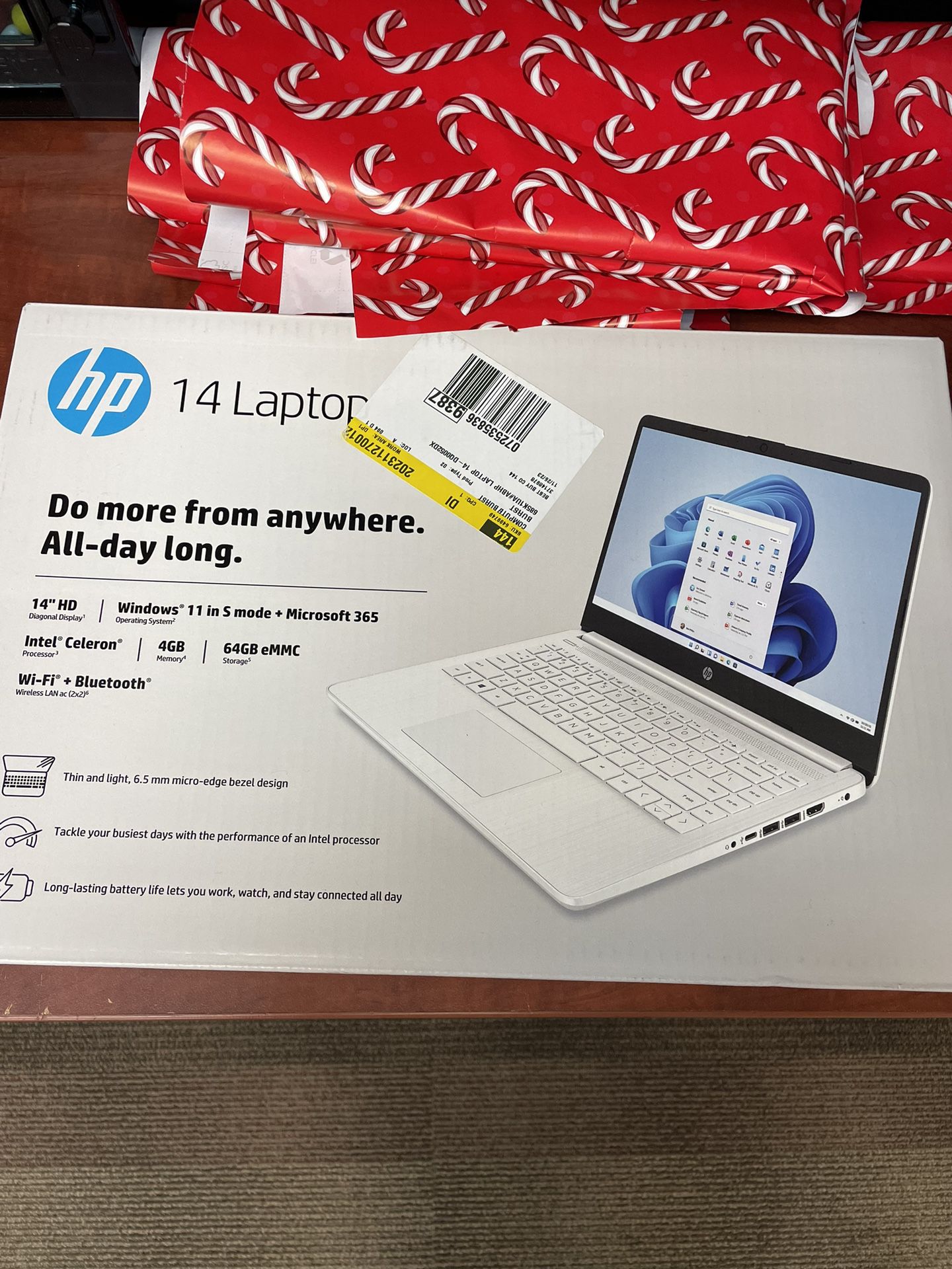 Brand New Laptop HP In Box 220$