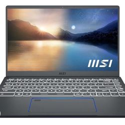 MSI Prestige 14 Evo A11MO-MSI Prestige 14 Evo A11MO-055US: Core i7-055US: Core i7-1195G7, 32GB RAM, 1TB SSD, 14" Full HD IPS Display
