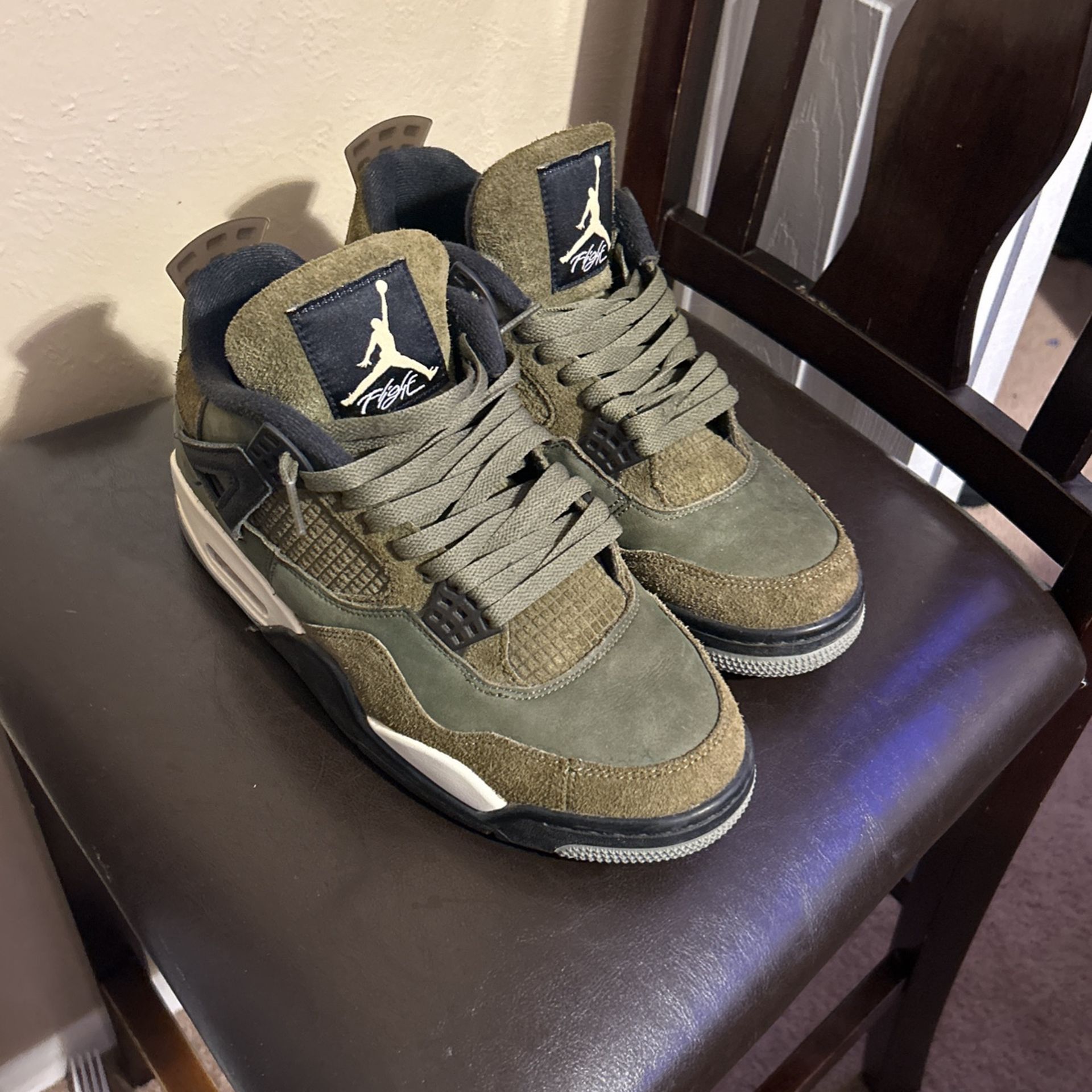 Air Jordan 4 Retro SE Craft 'Olive'