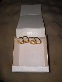 Aurielle 18k Gold Plated Earrings