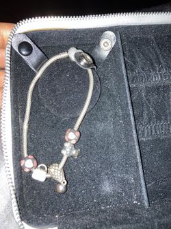 Pandora bracelet and charms