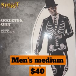 Men’s New Costume Medium 