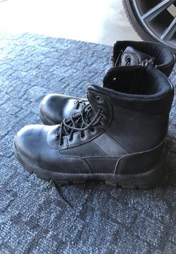Military style boots