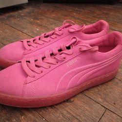 Puma Suede All Pink Tennis Shoes Women's US 7.5 *20.00 Firm*