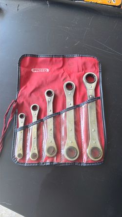Proto Ratcheting Box Wrench Set