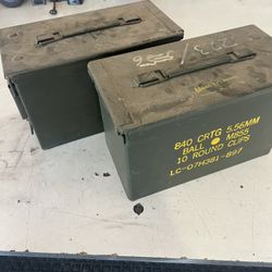 Two Ammo Cans