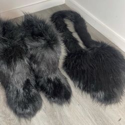 Fur Boot Set 