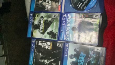 PS4 Games Good Condition