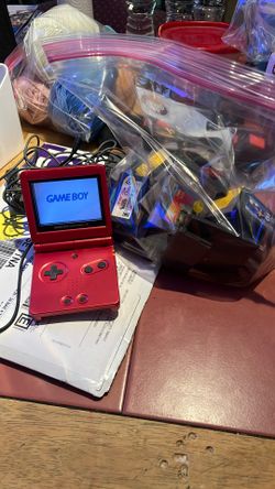 Game Boy Advanced With 29 Games