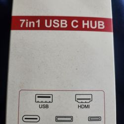 7 in 1 USB C Hub