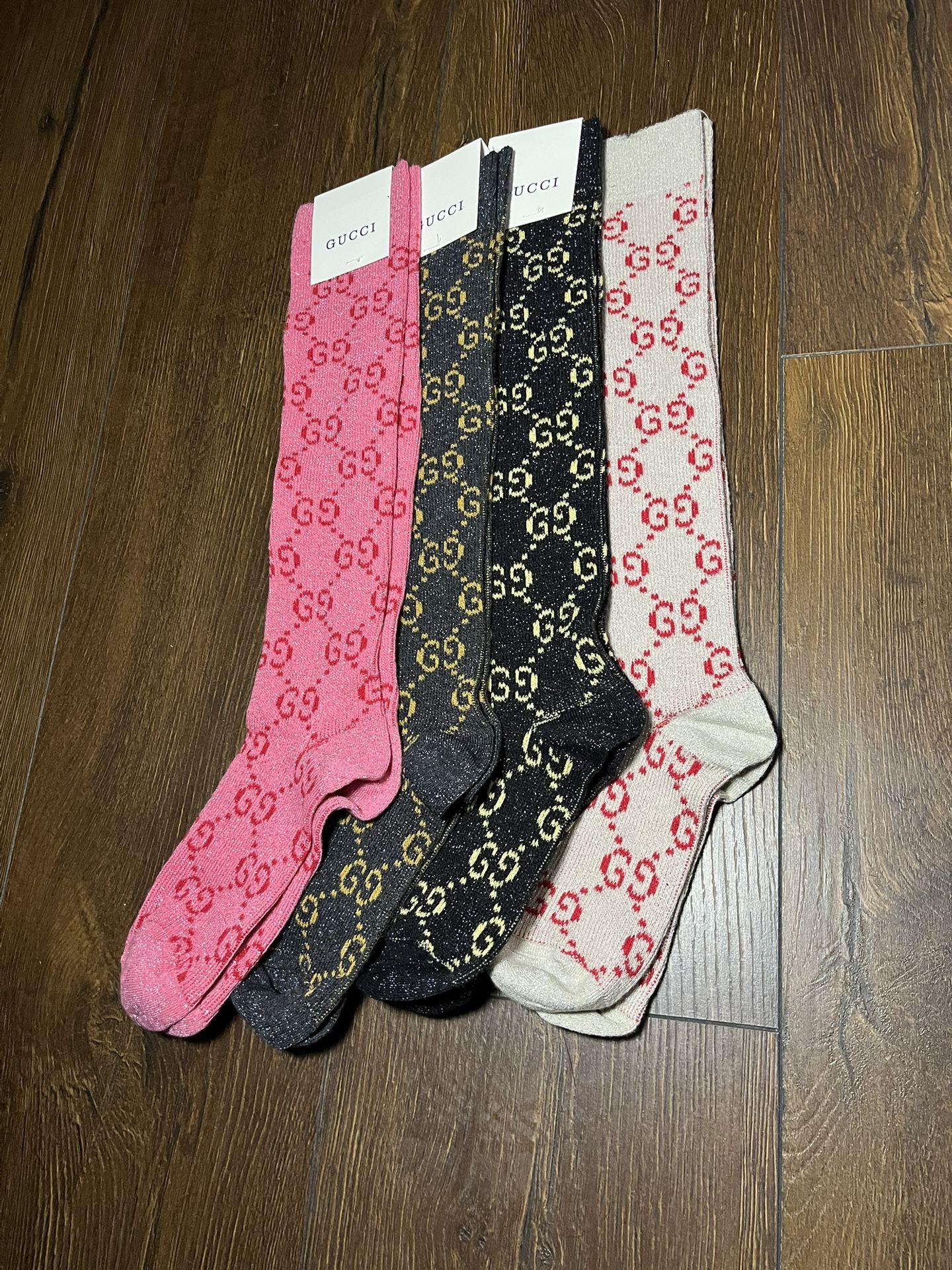 🔥 Luxury Designer GG Socks – Glam Streetwear Must-Have 🔥