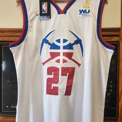 Denver Nuggets Jamal MURRAY  27 Earned Jerseys 7 Aaron GORDON Unisex Sizes