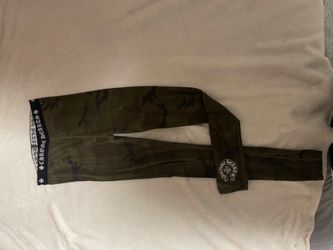 Chrome heart leggings