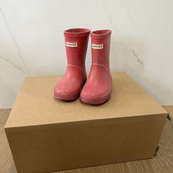 Pink Hunter Boots