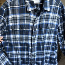 Men’s American Eagle Size Xl Long Sleeve Flannel